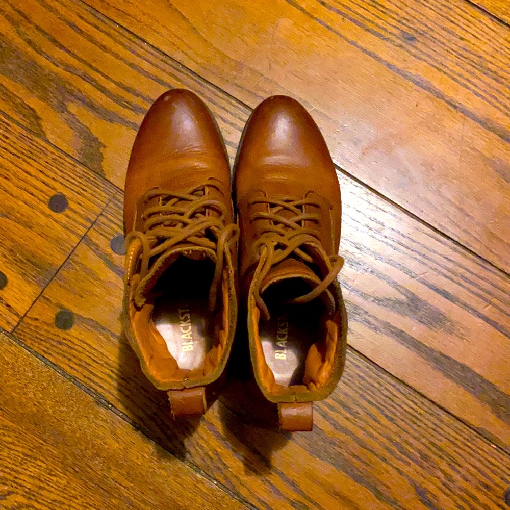 Blackstone Leather Ankle Boots Size 38